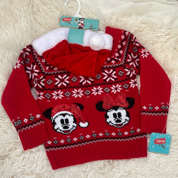Disney Other - ❤️Disney❤️ Minnie Mouse and Michey Sweater